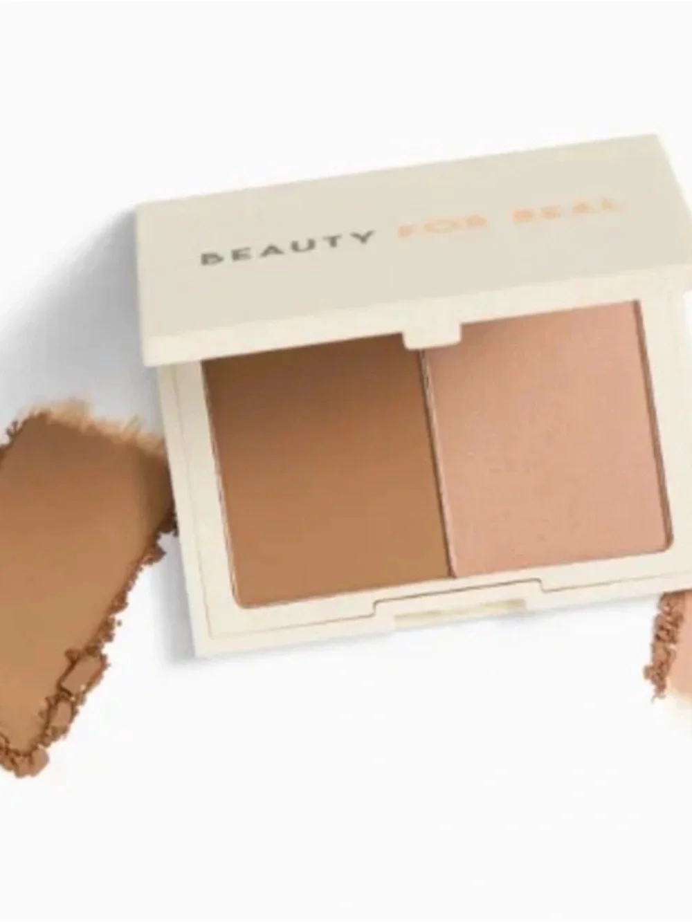 BEAUTY FOR REAL  Sun Sculpt Weightless Bronzer Duo in Here Comes The Sun NIB